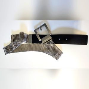 Micheal Kors Chain Leather Belt